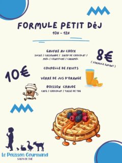 🧇 NOUVEAUTÉ PETIT DÉJEUNER☕
Le petit déjeuner du vendredi et du samedi !
C'est l'occasion de profiter d'un moment seul ou accompagné en mode cocooning dans notre salon de thé après une balade au marché le vendredi et/ou pour votre repos du weekend le samedi !
Vous aurez la possibilité de retrouver une formule à 10€ composée de :
🧇 Une délicieuse gaufre bien chaude accompagnée d'une garniture au choix ( chocolat ou caramel au beurre salé maison, confiture, miel, sucre ou cassonade)
🥝 Une coupelle de fruits frais du moment
🍹 Un verre de Jus d'orange
☕ Une boisson chaude ( café, chocolat ou tasse de thé )
👧 Nous vous proposons un menu adapté aux enfants à 8€ dans des proportions adaptées
Vous pouvez compléter votre formule avec les produits présents sur la carte et en vitrine.
Ça vous tente cette nouvelle proposition ?
#petitdéjeuner #petitdéj #petitdejeunerenfamille #salondethe #salondethéarmentières #armentieres #hautsdefrance #lille #bailleul #nieppe #gaufre #viensprendredesforces #polissongourmand #pourpetitsetgrands #polissons
