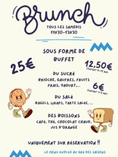 ☕BRUNCH🍽️
Le brunch, c'est tous les samedis de 11h30 à 13h30 et uniquement sur réservation !
🤔 Pourquoi sur réservation ?
Pour limiter au maximum le gâchis et pour vous assurer une place à coup sûr ❤️
🍲Qu'est-ce que vous pourrez déguster ?
De bonnes choses faites maison, du salé, du sucre, des boissons : focaccia, brioche, wraps, bagels, gâteau, café, jus d'orange,...
🆗Est-ce OK si on a des allergies ?
Oui bien sûr, il faut juste nous prévenir sur le formulaire de réservation et le menu sera adapté
Alors, vous venez ? 😍
#bruncharmentieres #brunch #brunchdusamedi #armentieres #hautsdefrance #lille #sucrésalé #brioche #bagelsmaison #foccaccia #wrap #cesttropbonça #salondethe #salondethéarmentières #coffeeshop