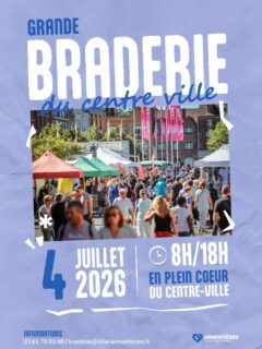Samedi c'est la braderie de l'été !

Premier jour de vacances pour les enfants, une bonne occasion de venir faire un tour et vous régaler chez nous !

Au programme : gaufres salées (courgette chèvre ou jambon emmental), crêpes, thé glacé,... (Pour ceux qui me réclament les crêpes, j'espère vous voir demain ! 😜)

Le beau temps est au rendez-vous sans être écrasant alors on en profite !!

C'est de 10h à 18h dans le centre ville d'Armentières 

Attention aux accès ! Vous pourrez vous stationner au parking Victor Hugo, celui côté école Gambetta ou dans certaines rues adjacentes 

Le stationnement est interdit dans la rue principale dès ce soir minuit, pensez-y ! ❤️

#braderiedescommerçants #braderieducentreville #gaufressalées #crepeparty #armentieres